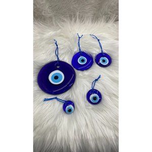 7" Turkish Evil Eye Glass Greek Mati Eye Nazar Amulet Protection Good Luck 100%
